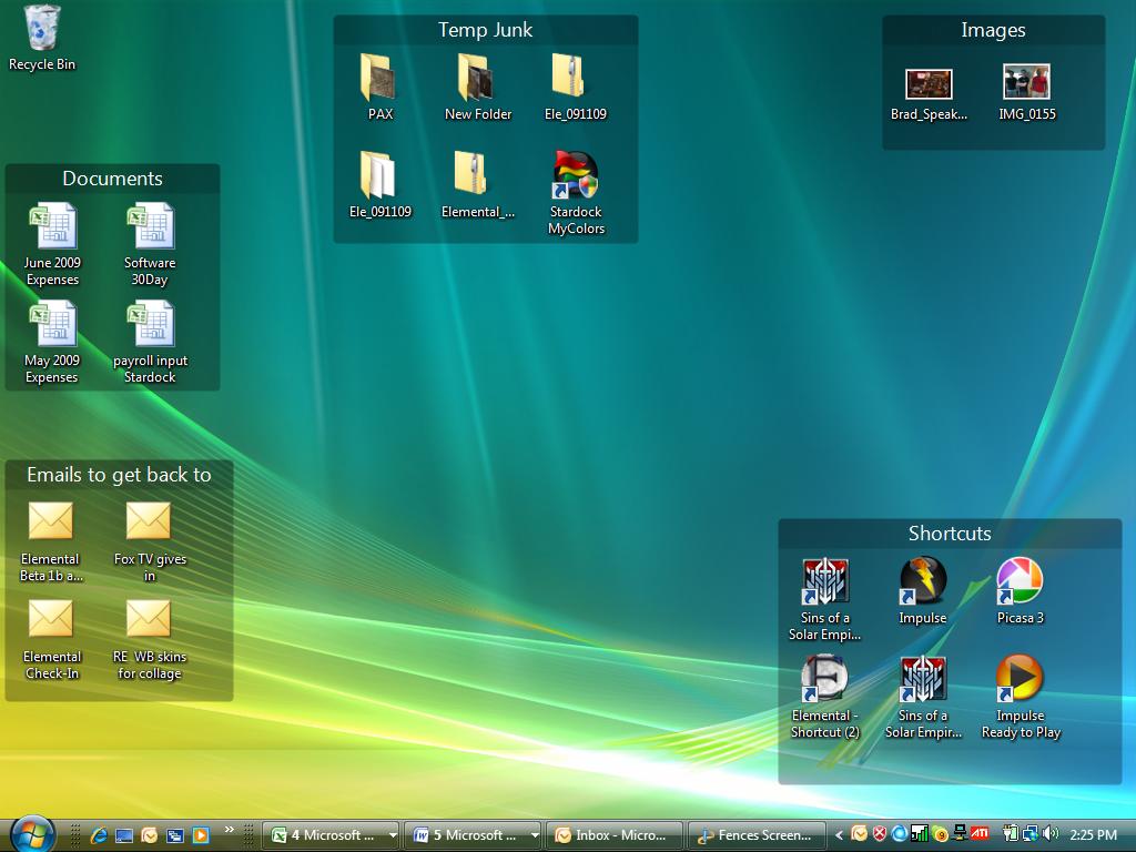 Windows 7 Desktop Icons