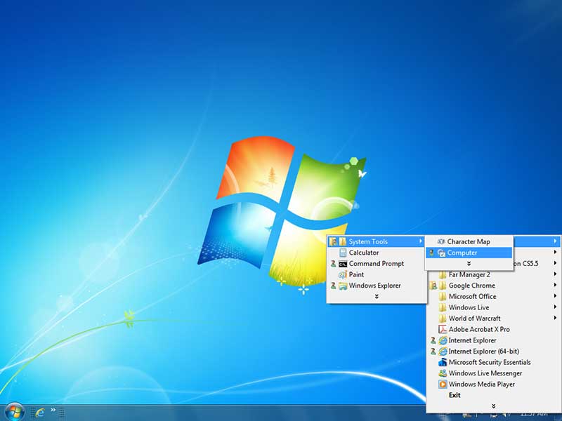 Windows 7 Start Menu Icon