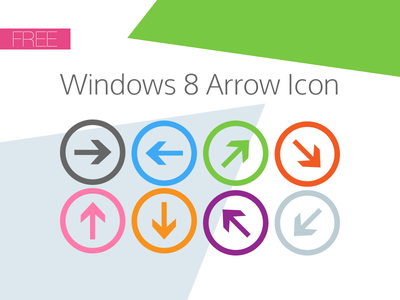 Windows 8 Arrow Icon