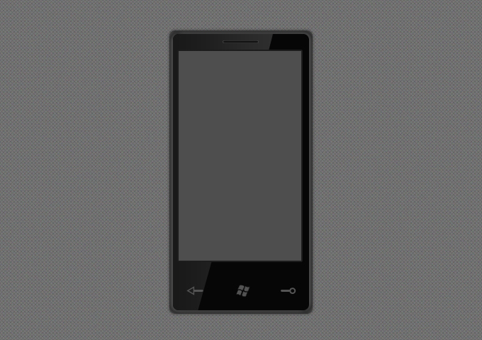 Windows Phone Mockup PSD