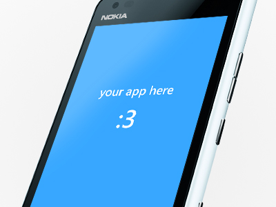 Windows Phone Mockup PSD