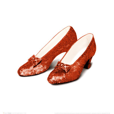 Wizard of Oz Dorothy Ruby Red Slippers
