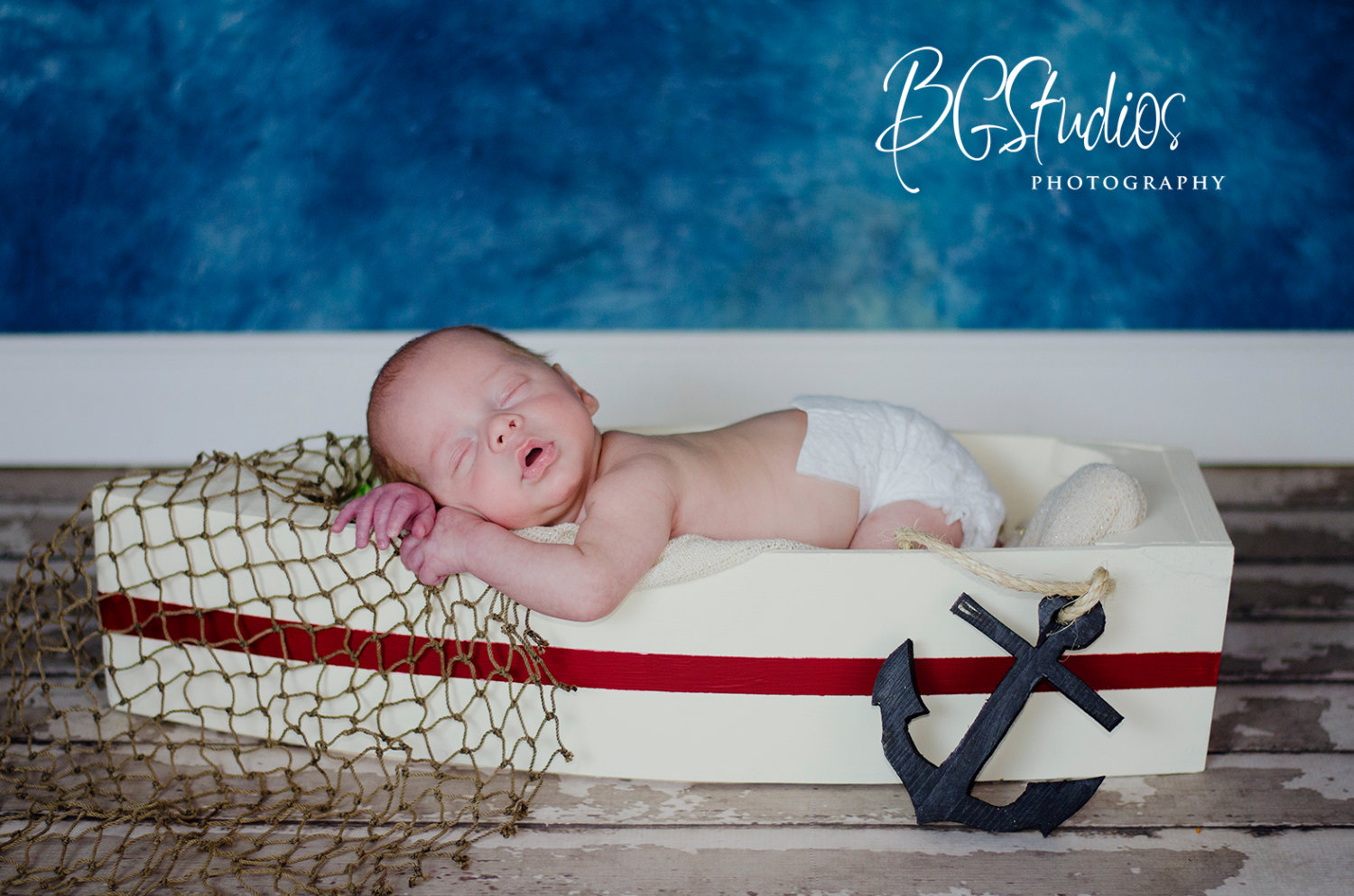 Wooden Boat Photography Prop