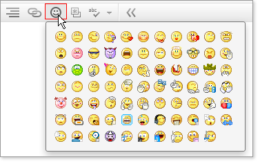 Yahoo! Email Emoticons