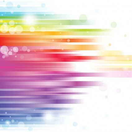 18 Rainbow Abstract Background Vector Images