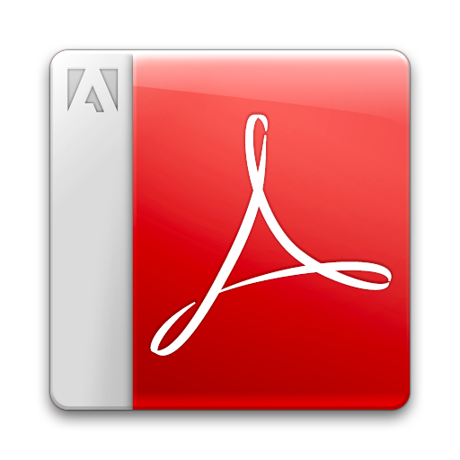 12 Adobe PDF Icon Transparent Background Images