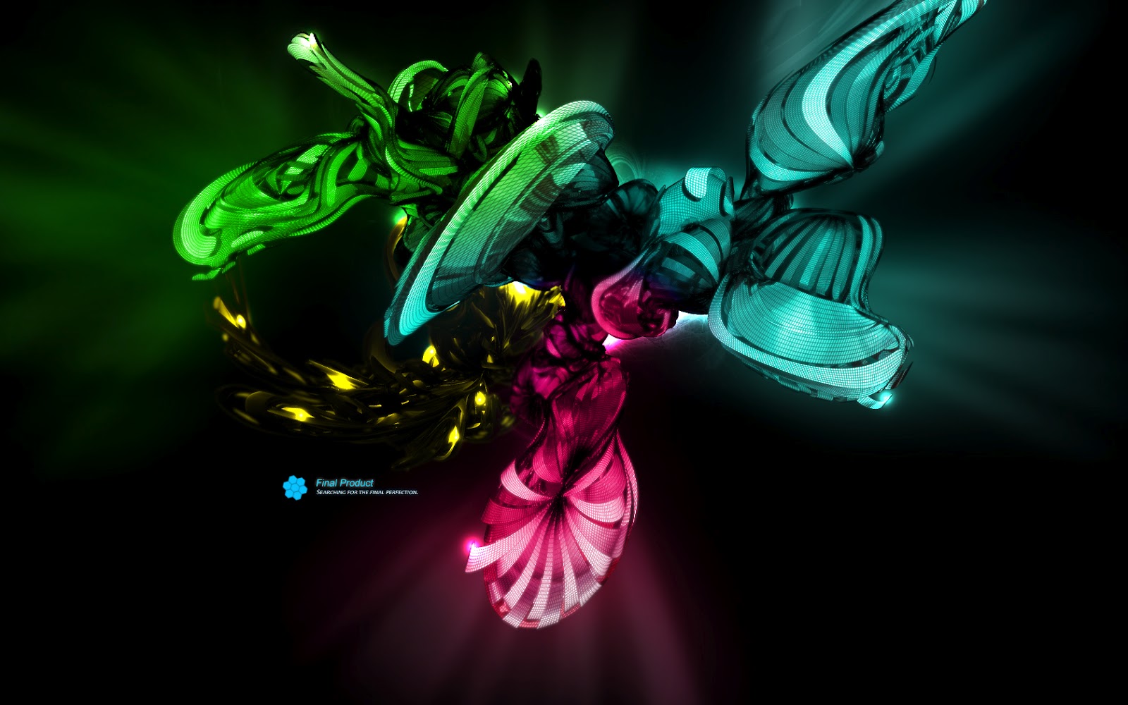 Awesome Abstract 3D Background Desktop