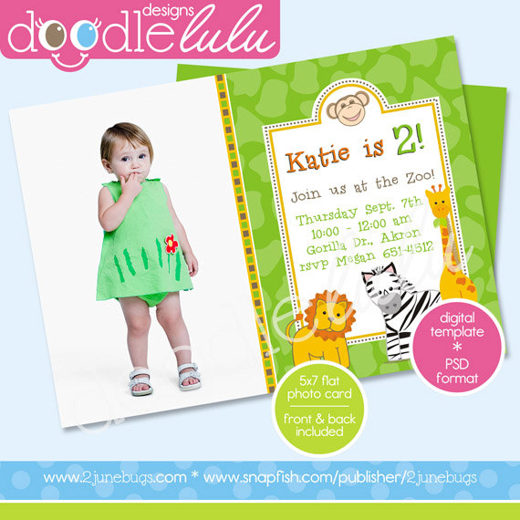 Birthday Card Invitation Templates