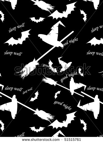 Black and White Halloween Vector