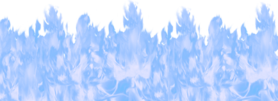 Blue Fire Transparent