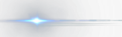 Blue Lens Flare Transparent