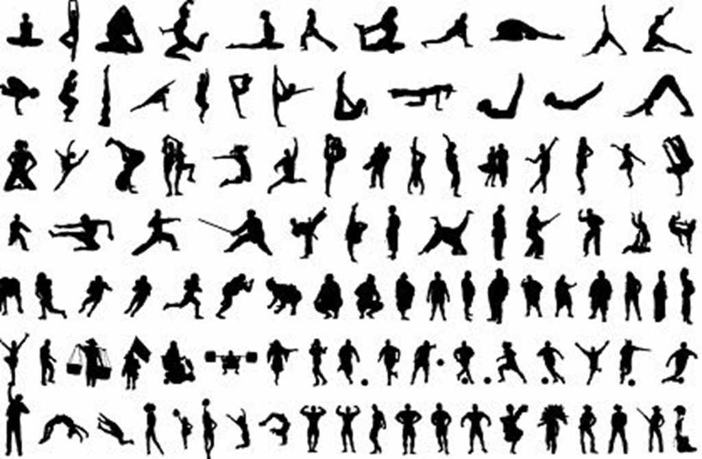 Body Silhouette Vector Free