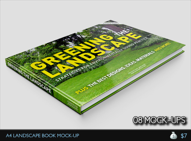 Book Cover Mock Up Template