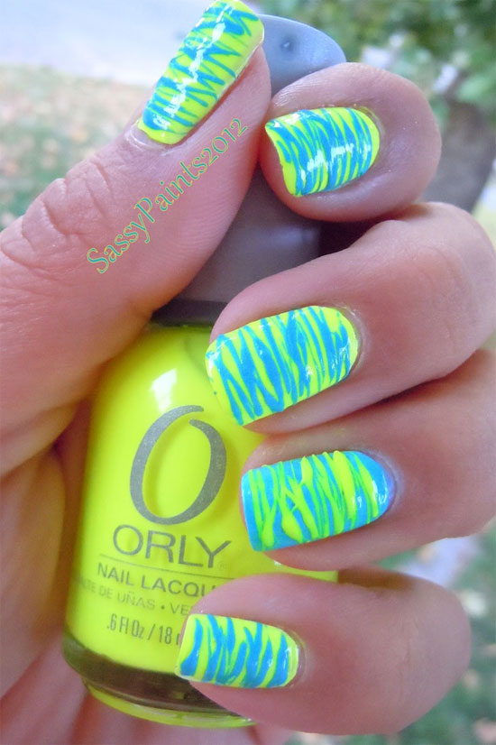 Bright Summer Acrylic Nail Designs