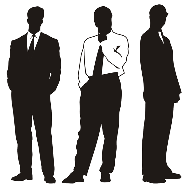 Businessman Silhouette Vector