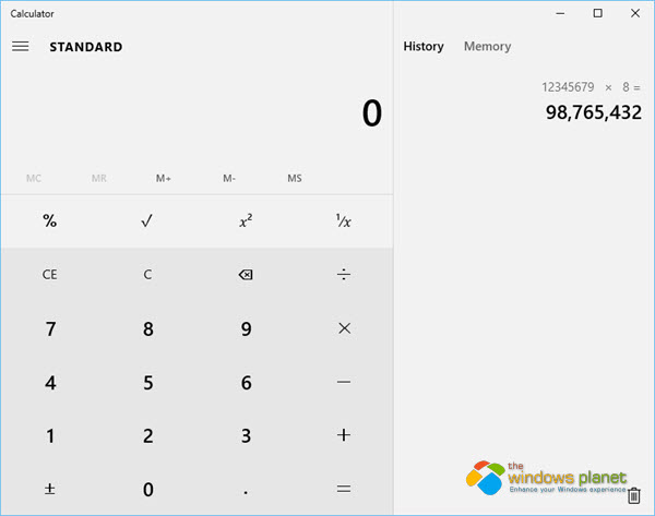 Calculator Icon Windows 1.0