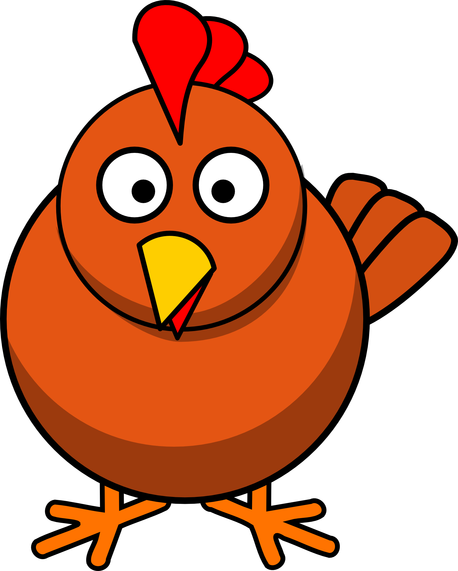 Cartoon Chicken Clip Art