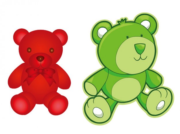 Cartoon Teddy Bear Vector