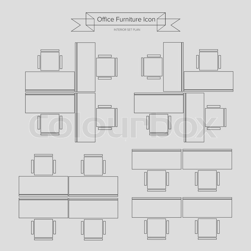 Chair Top View Icon