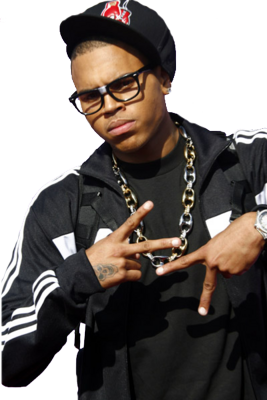 Chris Brown with Nerd Glasses