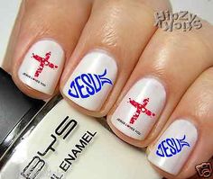 Christian Fish Nail Art