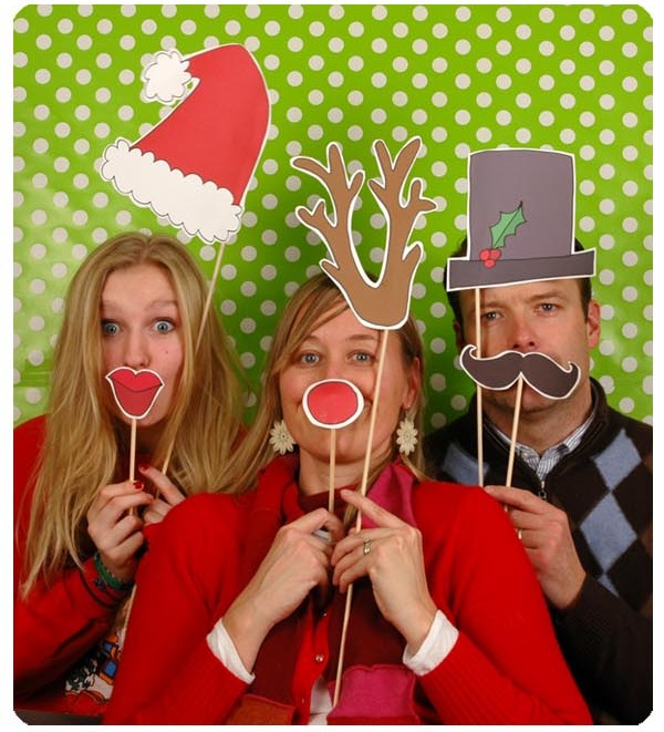 Christmas Backdrop Photo Booth Prop