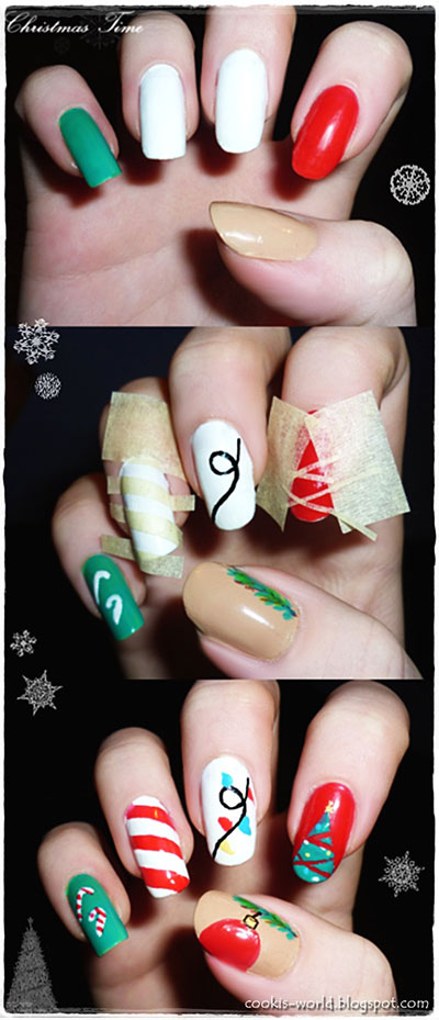 Christmas Nail Art Tutorial