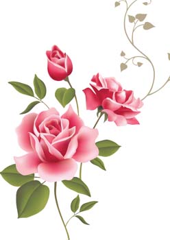 Clip Art of Flowers Roses Clip Art of Flowers Roses