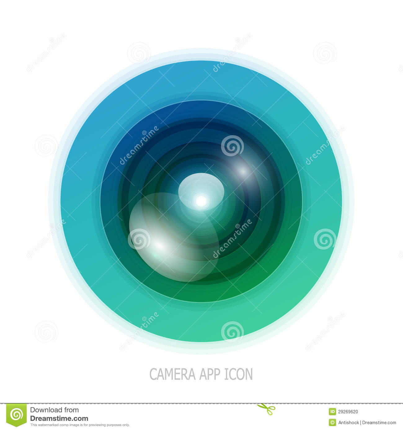 Colorful Camera App Icon