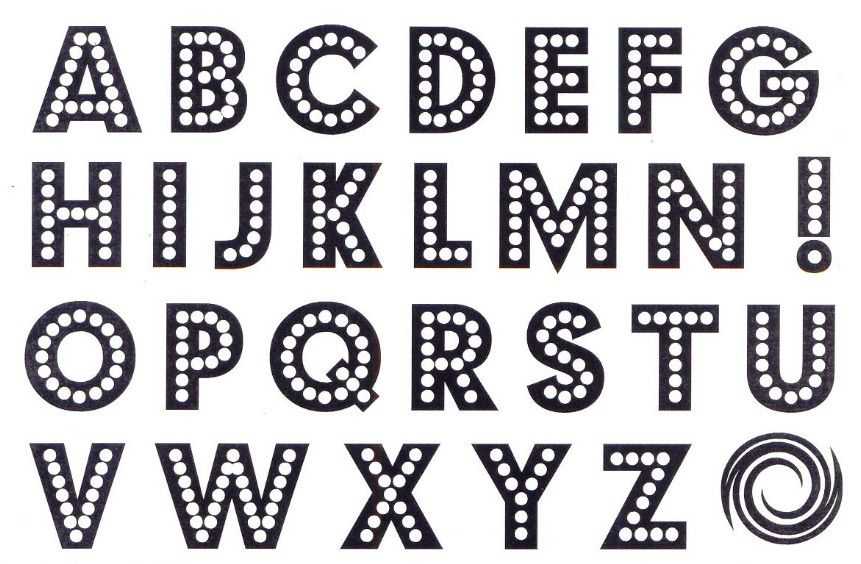 12 Different Fonts Of Letters Images