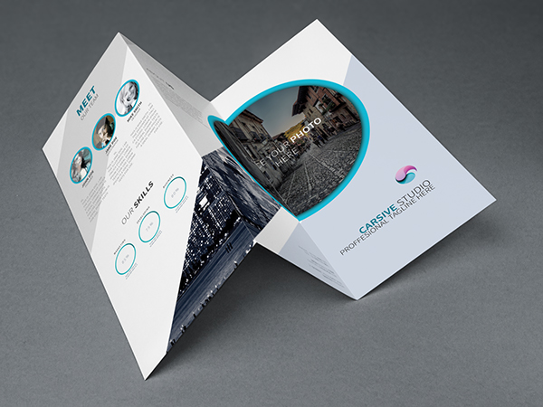 Creative Tri-Fold Brochure Template Creative Tri-Fold Brochure Template