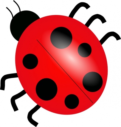 Cute Cartoon Ladybug Clip Art