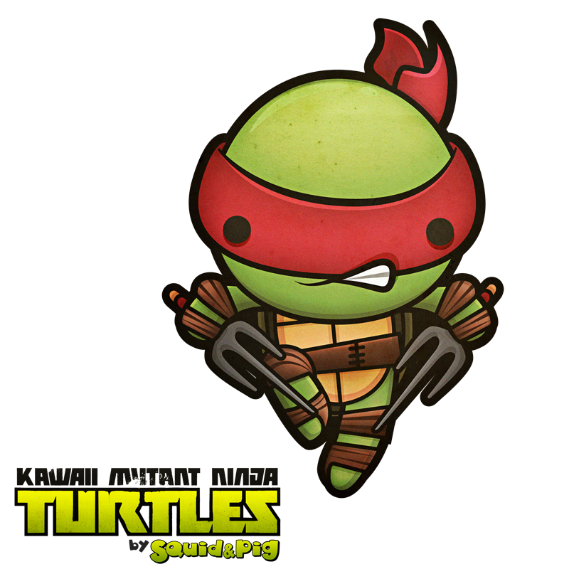 Cute Raphael Ninja Turtle