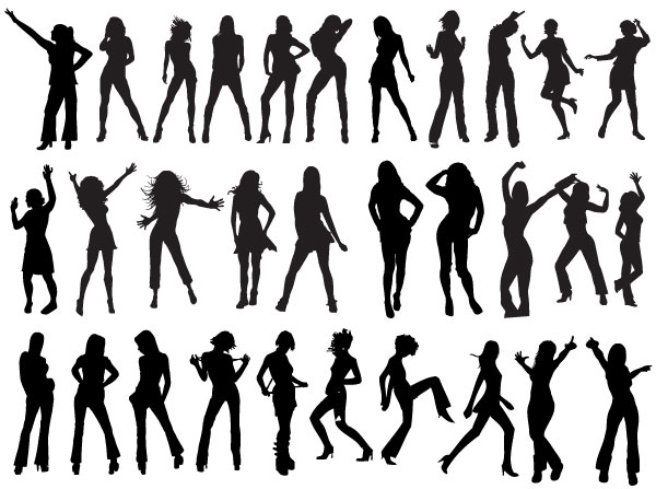 19 Photos of Free Vector Silhouettes