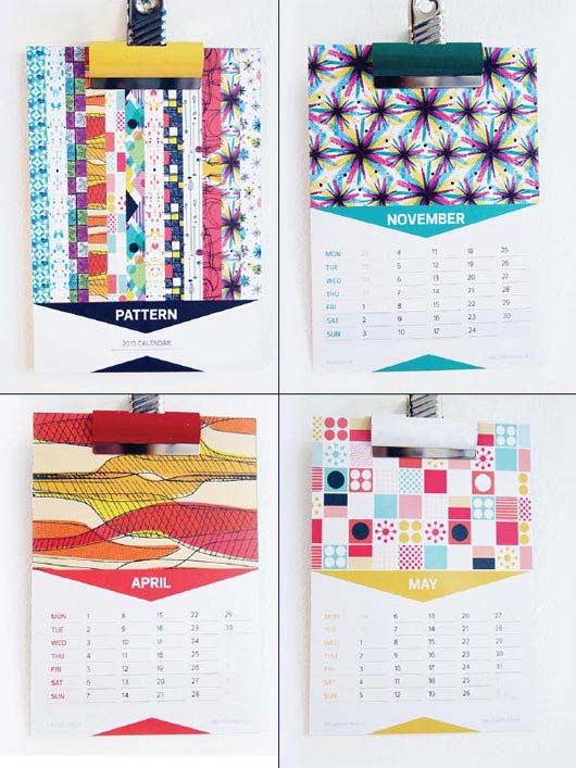Desk Calendar Design Ideas