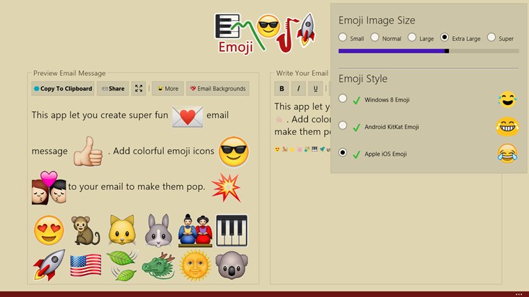 Download Emoji Windows 8