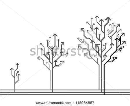 Drawing Tree Growth Stage