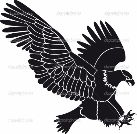 Eagle Silhouette Clip Art