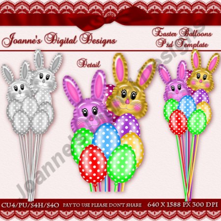 Easter Photoshop Templates