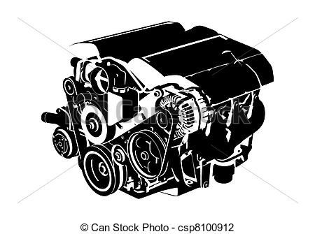 Engine Vector Art