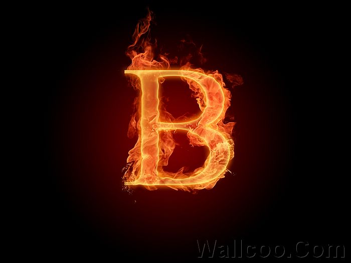 Fire Letter B