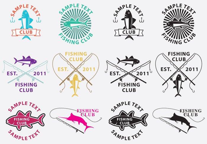 Fishing Vector Logo