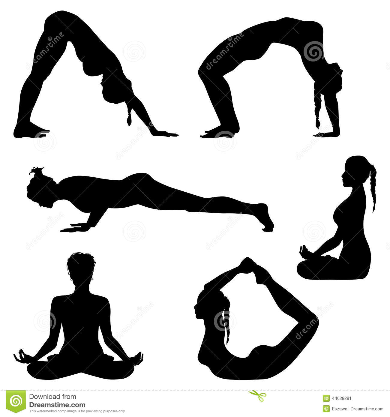 Fitness Silhouette Vector