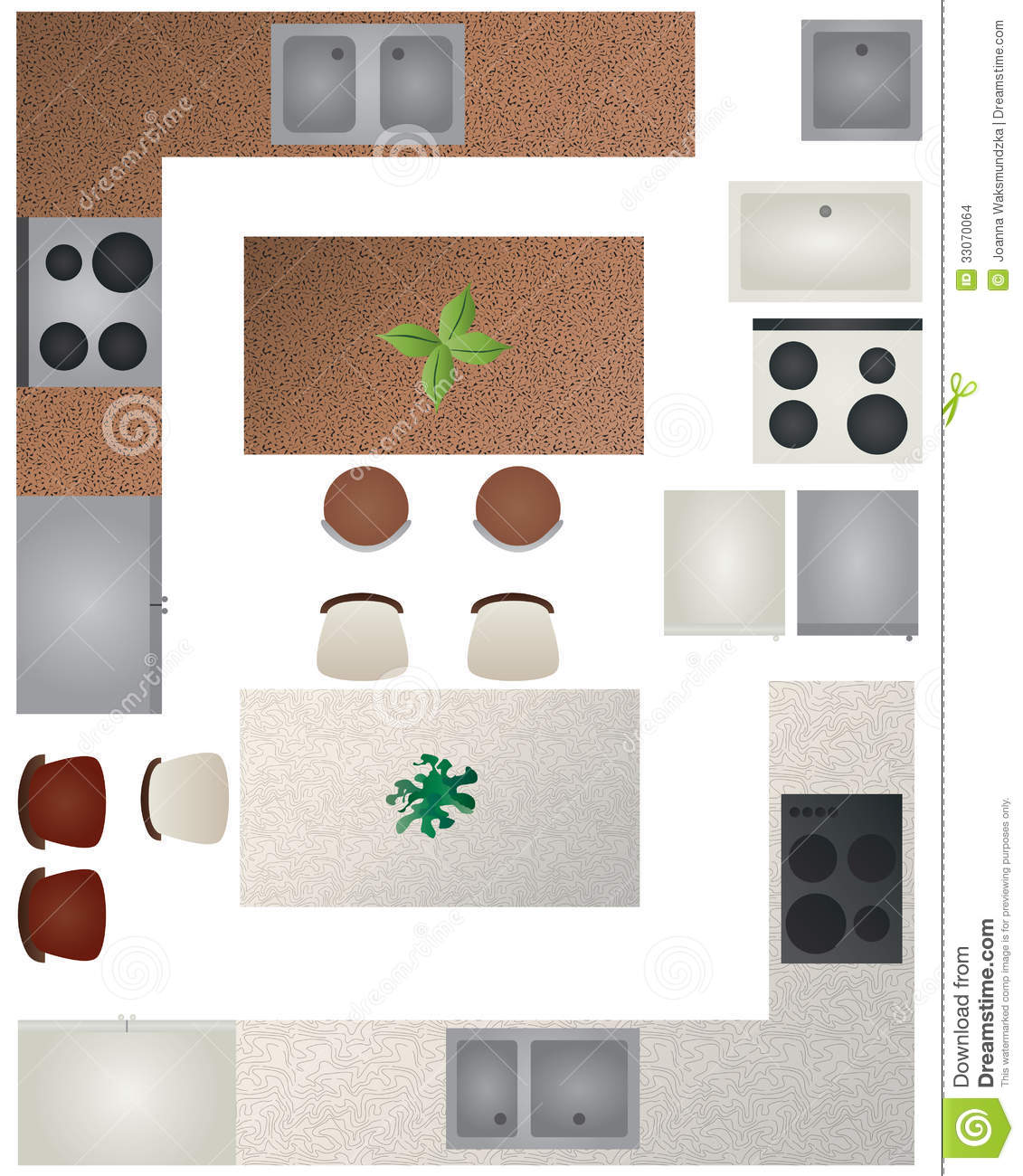 furniture clipart for floor plans - photo #13