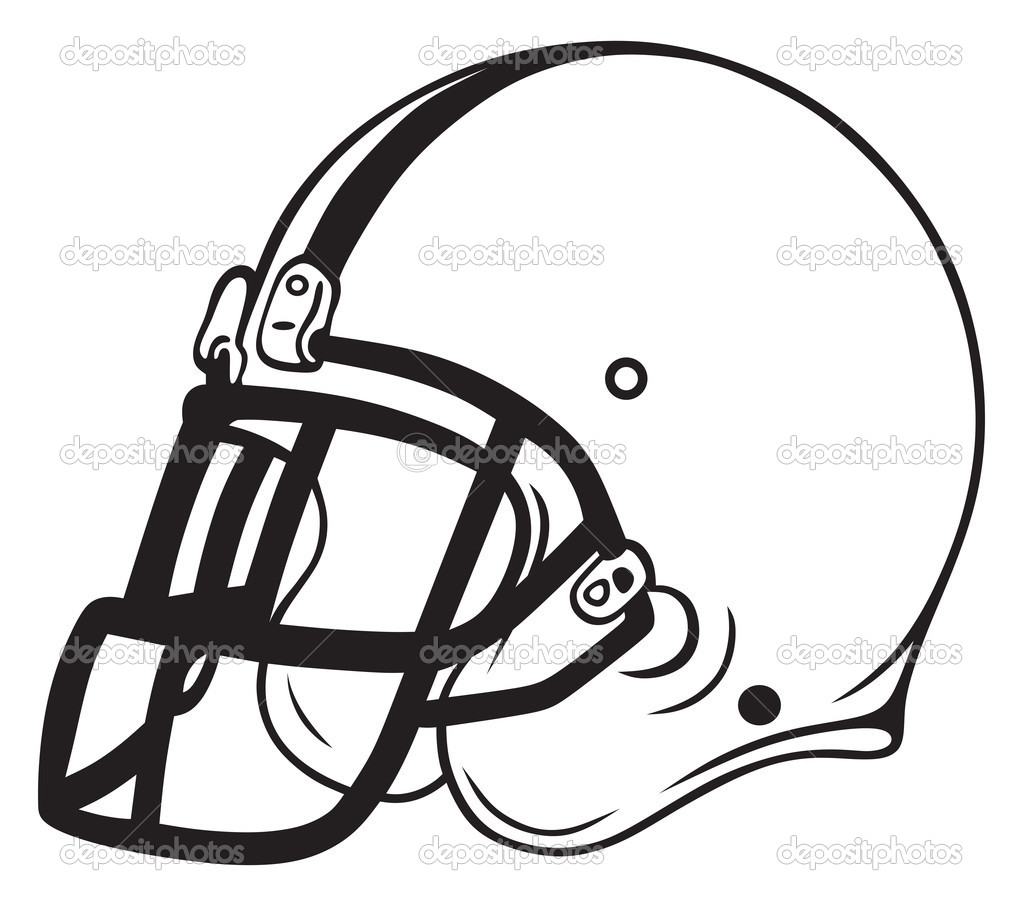 Football Helmet Vector