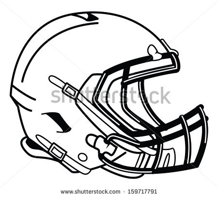 Football Helmet Vector