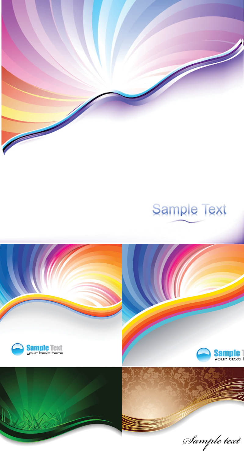 Free Abstract Vector