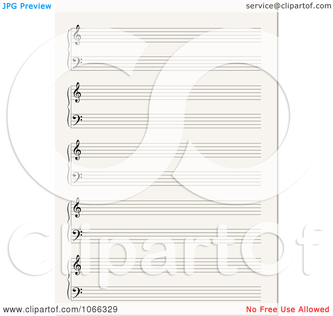 Free Blank Sheet Music