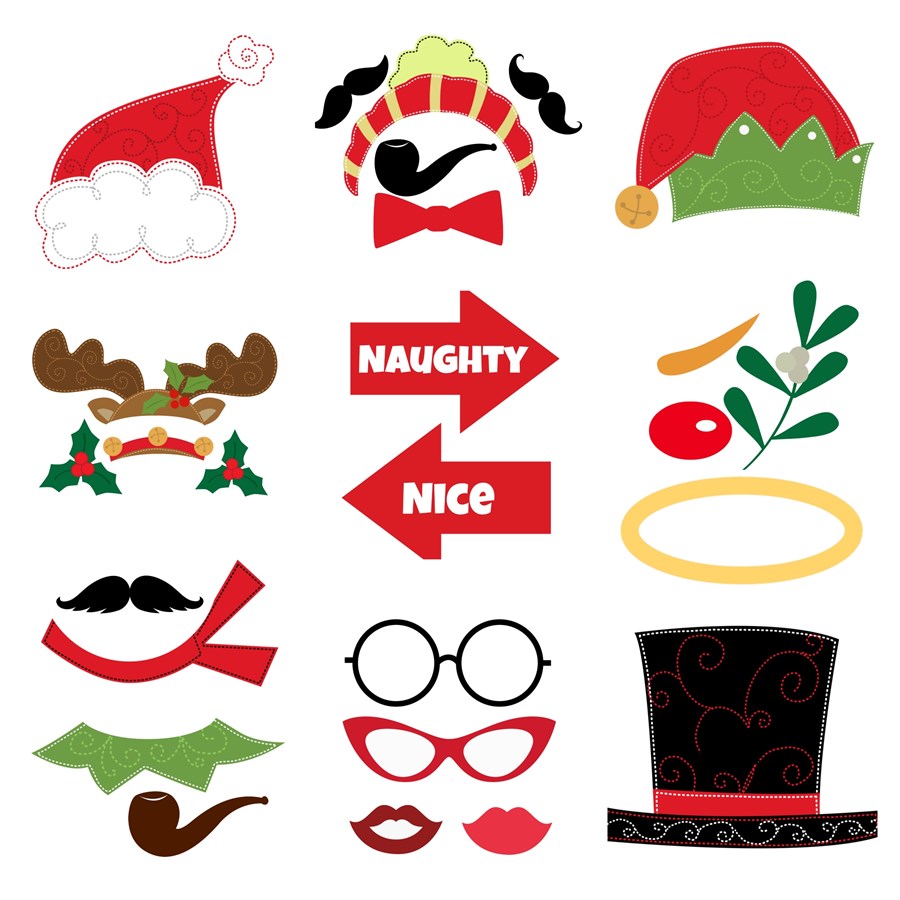 Free Christmas Photo Booth Props Free Christmas Photo Booth Props