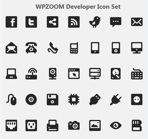 Free Flat Icon Set